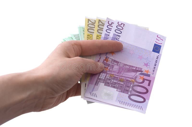 main gauche donnant l argent 5685240