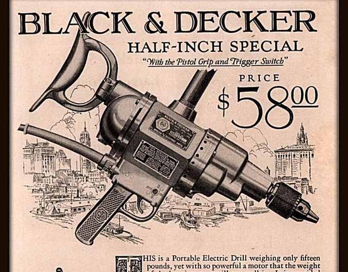 black and decker istorijat alata